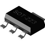 Транзистор BCP56-16 / NPN, 100V, 1A, SOT-223
