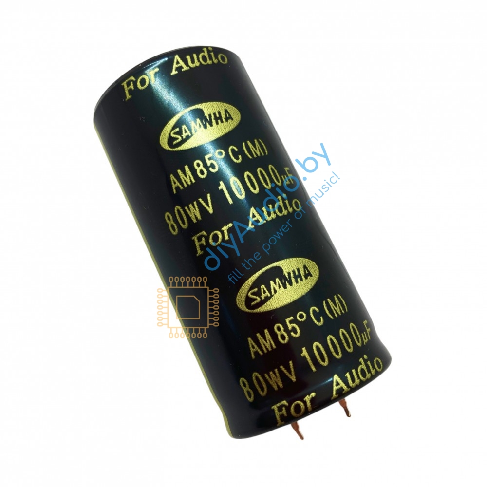 Конденсатор Samwha AM (audio) 10000uF x 80V AM1K109M35070HA100